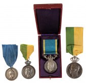 SWEDEN. FOUR CIVIL AWARDS Swed