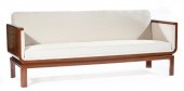 SWEDISH ART DECO MAHOGANY SOFA