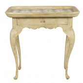 SWEDISH BAROQUE STYLE TEA TABL