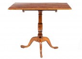 SWEDISH BURL BIRCH TILT-TOP TA