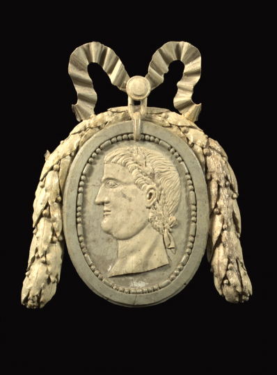 Swedish Carved and Gray- and