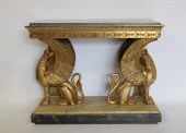 SWEDISH EMPIRE, CARVED WINGED