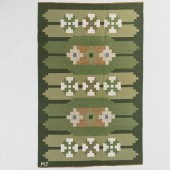 SWEDISH FLATWEAVE CARPETWith i
