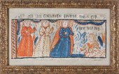 SWEDISH FOLK ART BONAD, CIRCA