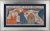 SWEDISH FOLK ART BONAD, CIRCA