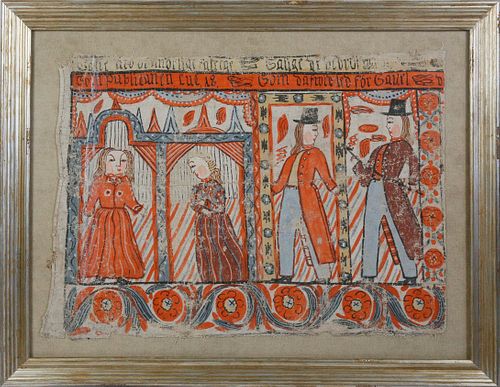 SWEDISH FOLK ART BONAD, CIRCA