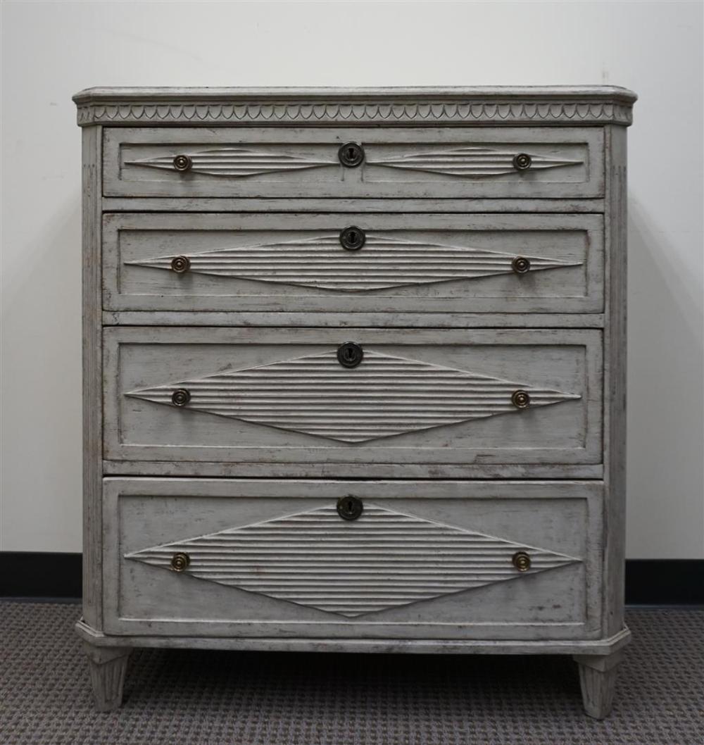 SWEDISH GRAY PAINTED PINE