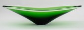 SWEDISH GREEN GLASS ASYMMETRIC