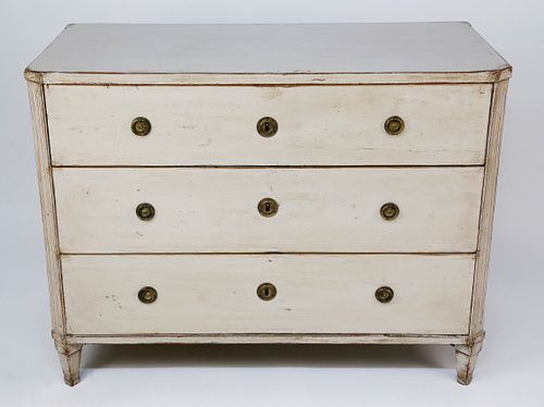 SWEDISH GUSTAVIAN LIME WASHED THREE