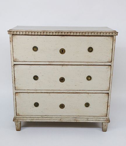 SWEDISH GUSTAVIAN STYLE LIME WASHED