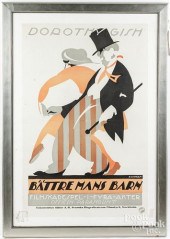 SWEDISH MOVIE POSTER FOR BATTR