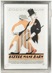SWEDISH MOVIE POSTER FOR BATTR