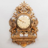 SWEDISH NEOCLASSICAL GILTWOOD