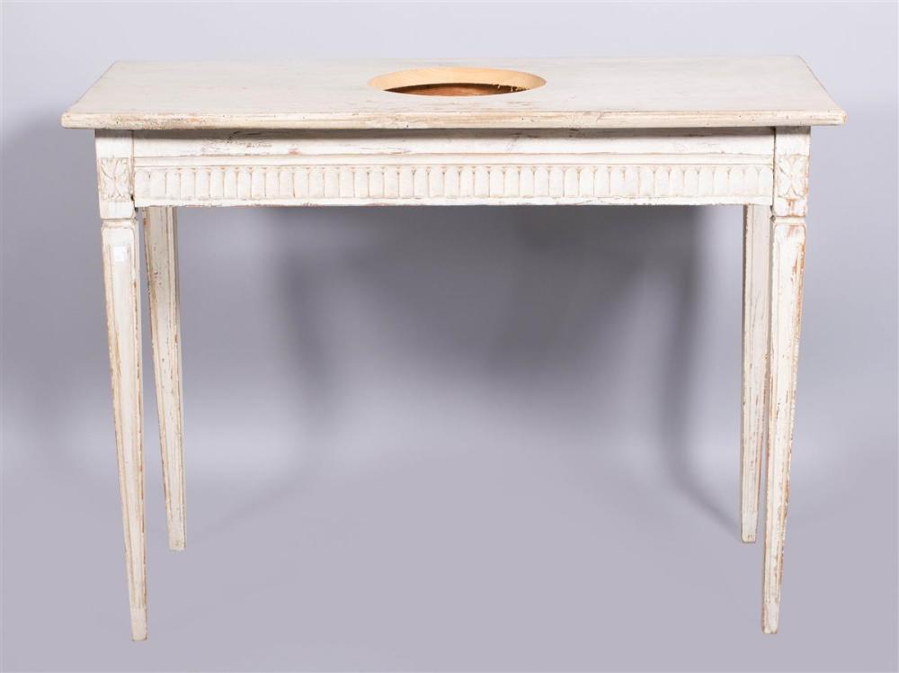 SWEDISH NEOCLASSICAL STYLE WHITE