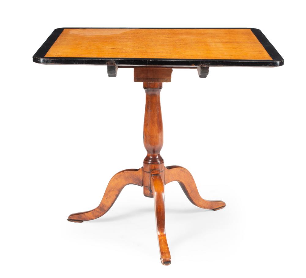 SWEDISH PARCEL EBONIZED BURLWOOD