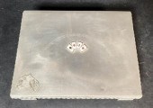 SWEDISH PEWTER FOOTED BOXSwedi