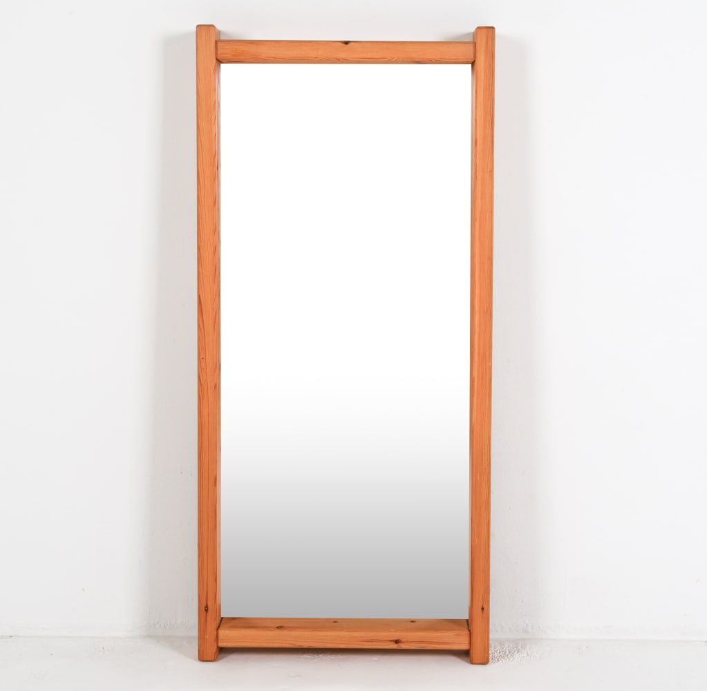 SWEDISH PINE WALL MIRROR C.
