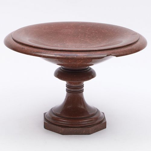 SWEDISH PORPHYRY TAZZA10 1/2 x 16