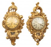 SWEDISH ROCOCO STYLE GILTWOOD