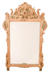 SWEDISH ROCOCO STYLE HAND CARV