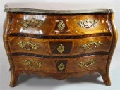 SWEDISH ROCOCO WALNUT VENEERED