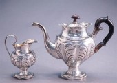 SWEDISH SILVER TREEN HANDLED C