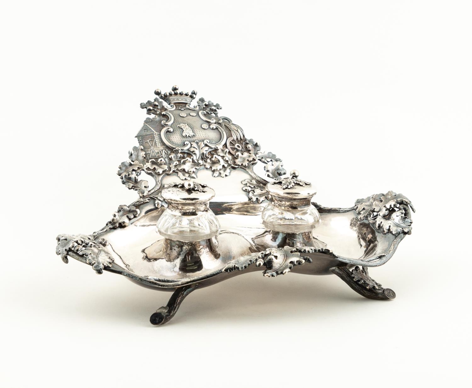 SWEDISH STERLING SILVER ARMORIAL