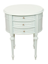 SWEDISH STYLE CARVED PAINTED O