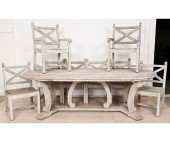 SWEDISH STYLE DINING TABLE AND