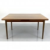 Swedish teak extending dining