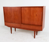 SWEDISH TEAK HIGHBOARD W/ DRYB