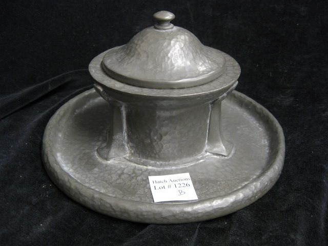 Sweeney English Pewter Inkwell