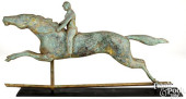 SWELL-BODIED COPPER HORSE AND