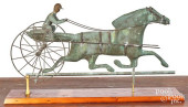 SWELL-BODIED COPPER HORSE AND
