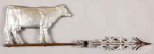 SWELL BODIED COW WEATHERVANE,