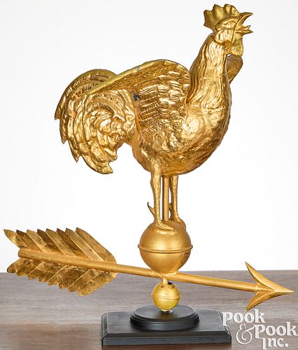 SWELL-BODIED CROWING ROOSTER
