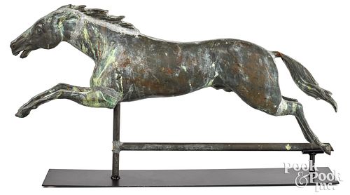 SWELL BODY COPPER RUNNING HORSE