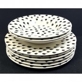 Swid Powell "Dots" Dishes by R