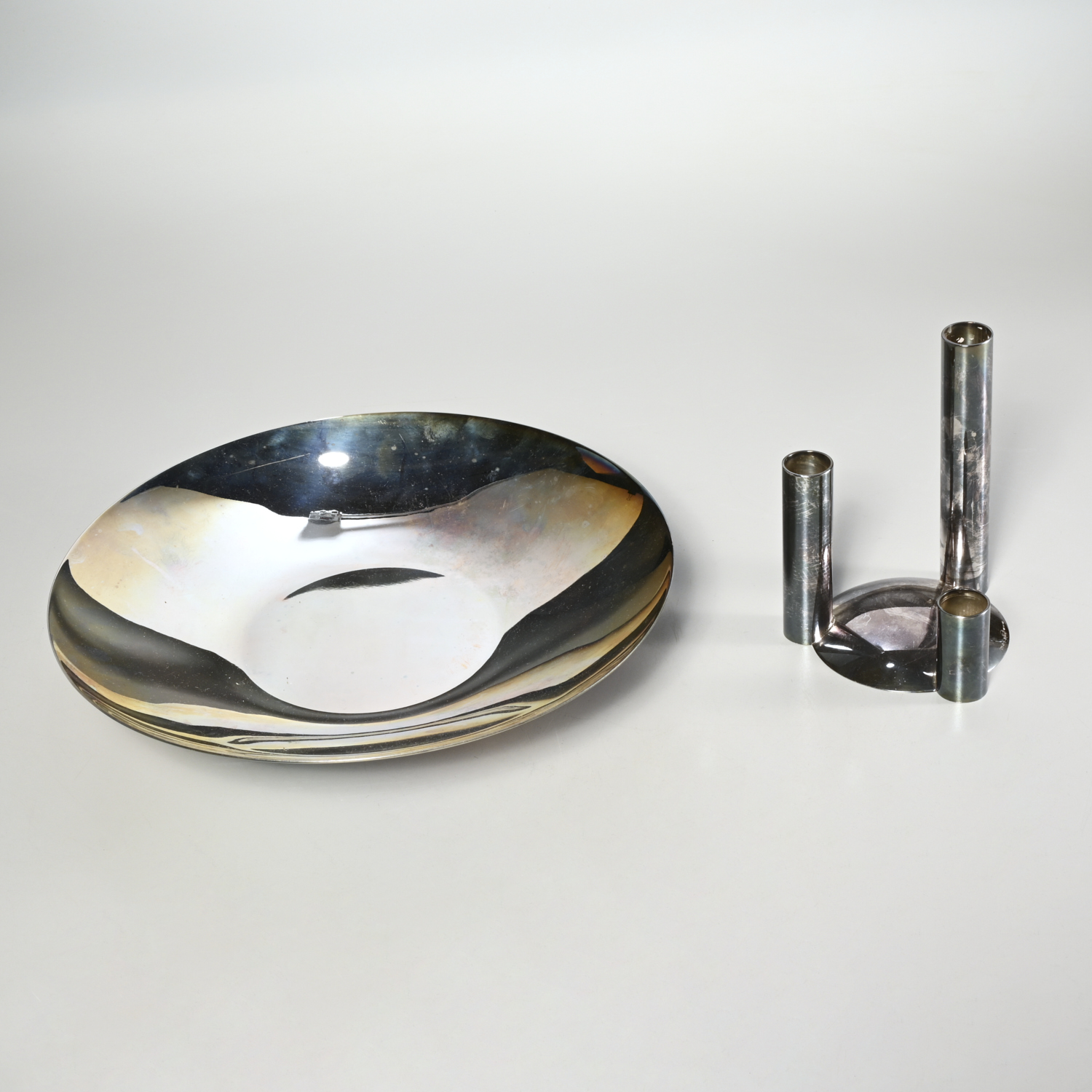 SWID POWELL & MESA SILVER PLATED