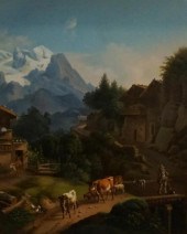 SWISS 19TH CENTURY SCHOOL, PAS