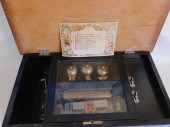 SWISS 8 TUNE MUSIC BOX WITH BE