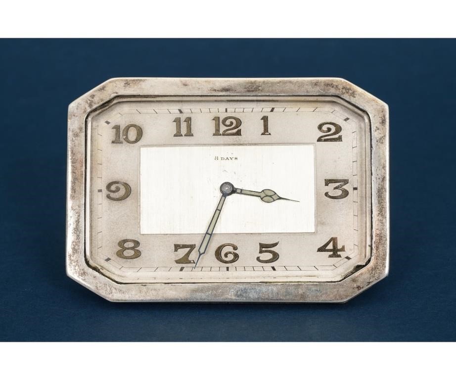 Swiss Art Deco sterling silver
