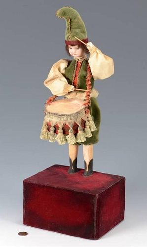 SWISS AUTOMATON DRUMMER FIGURESwiss