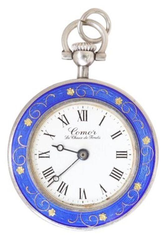 SWISS COMOR GUILLOCHE ENAMEL