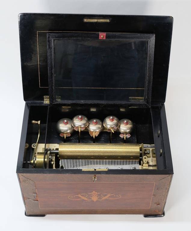 SWISS CYLINDER 5 BELL MUSIC