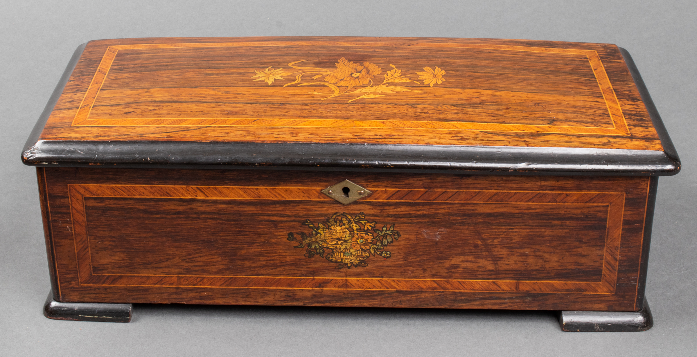 SWISS CYLINDER "6-AIRS" MUSIC BOX