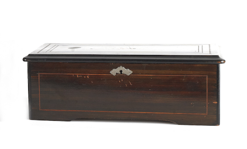 Swiss cylinder music box 19th c.