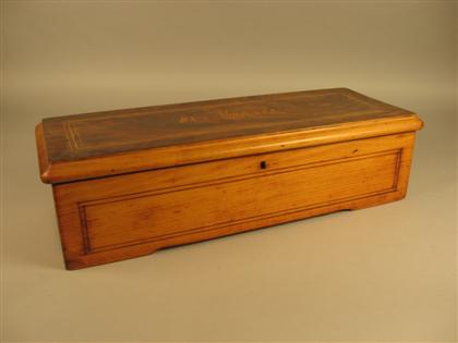 Swiss cylinder music box    19th