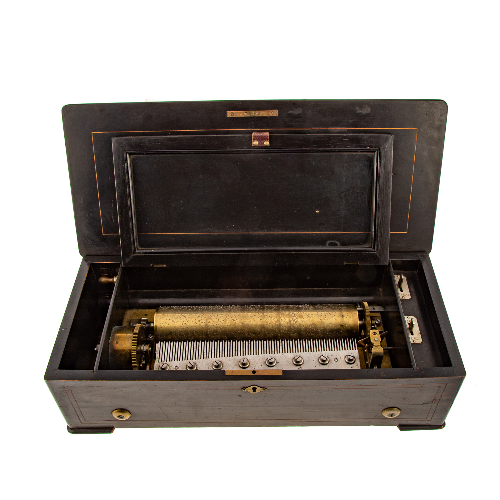 SWISS CYLINDER MUSIC BOX Circa