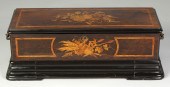 Swiss Cylinder Music Box Inlai